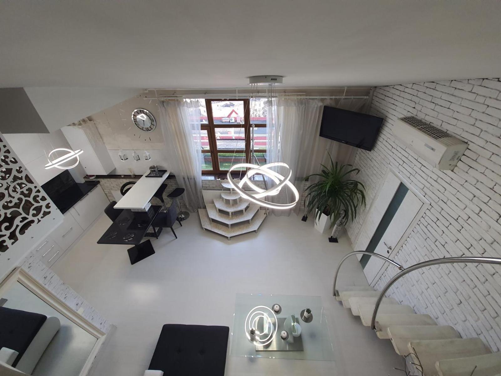 Apartment Penthouse Chisináu Habitación foto